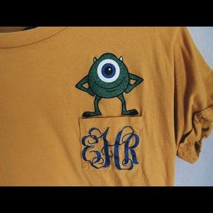 Mike Wazowski crop top